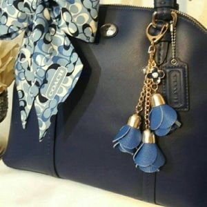 COACH Sierra Dome Leather Satchel